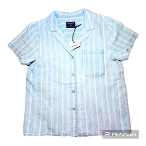 NWOT United by Blue short sleeve button up